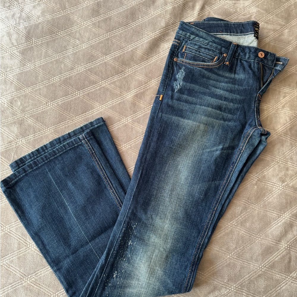 Anoname Blue Flare & Wide Leg Jeans